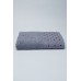 Полотенце махровое "Горошки", 70*140, т/серый